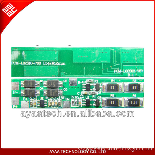 PCB Design for 2s Li-ion / Li-Polymer LiFePO4 Battery Pack